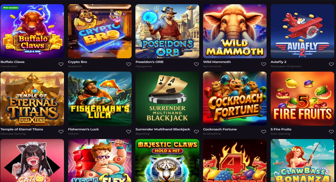 Section Machines à sous du casino Rockyspin